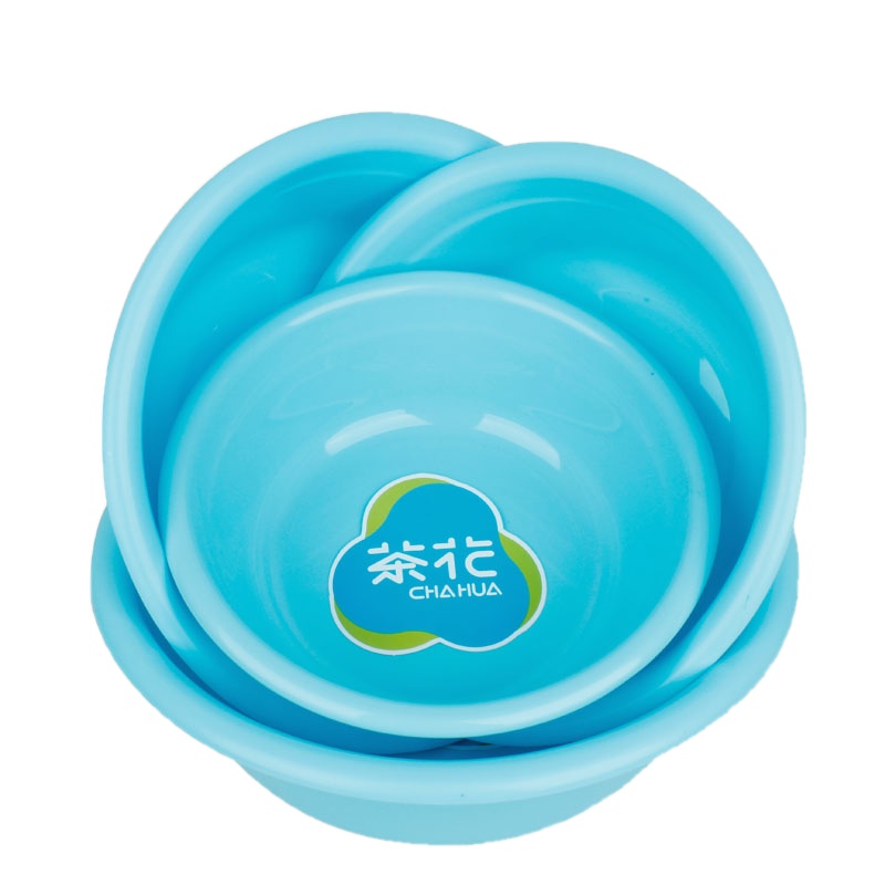 茶花（CHAHUA）0505 塑料脸盆27cm（单位：件）