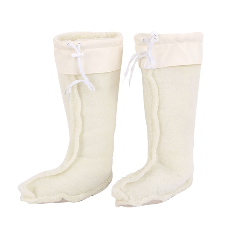誉丰 YF-7232 高筒 配雨靴冬季保暖防寒 白皮棉靴套