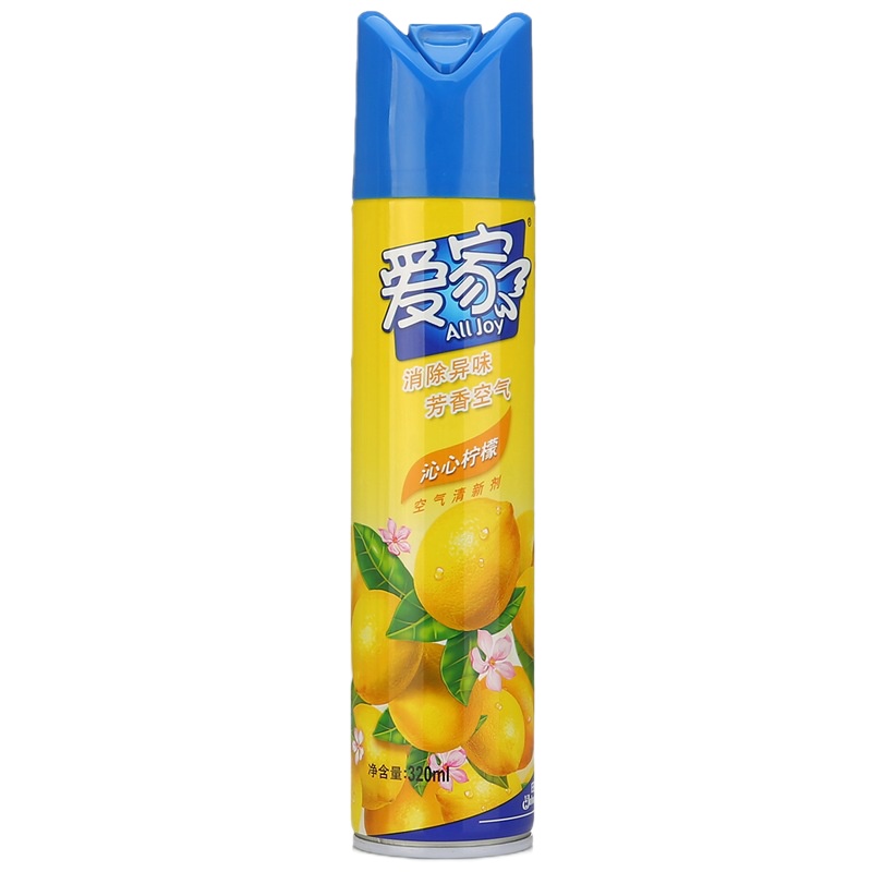 企购优品空气清新剂 柠檬香 320ml 去味