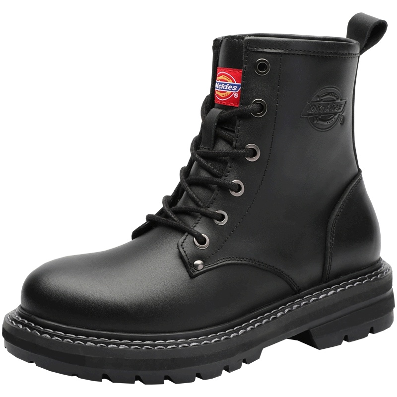 Dickies女靴经典光面6孔马丁靴男女短靴英伦风真皮工装风204W50LXS61
