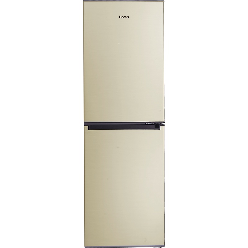 奥马(Homa)183升两门冰箱 双动力冷冻速度快 经济实用节能环保BCD-183JN凡尔赛金