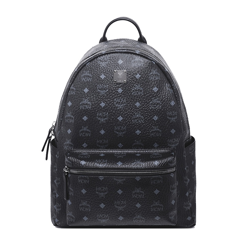 [直营]MCM Stark 系列 欧美时尚 涂层帆布 通用 中号双肩背包 MMK6SVE28