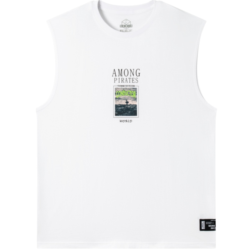 【满198减100预估价：38】森马背心男2021夏季新款打底内穿背心健身运动慢跑汗衫纯棉上衣潮