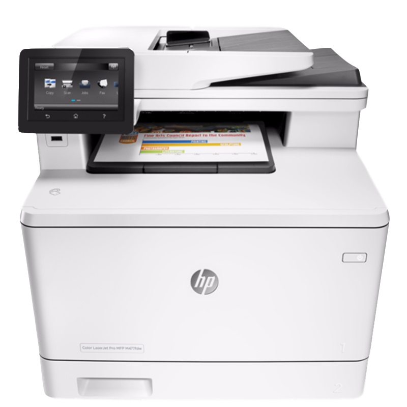 惠普(HP) Color LaserJet M480f A4彩色激光多功能一体机(打印 复印 扫描 传真)(尊享服务)