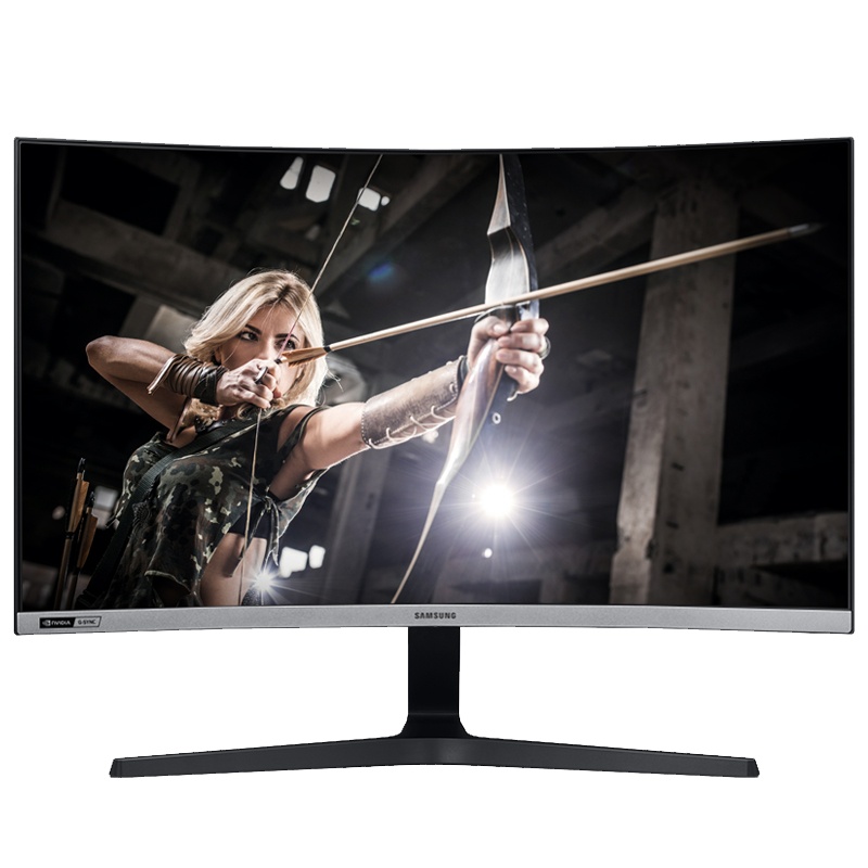 三星(SAMSUNG)玄龙骑士 C27RG50FQC 27英寸曲面 240Hz 可壁挂 HDMI/DP全高清接口 电脑显示器(HDMI*2+DP接口))