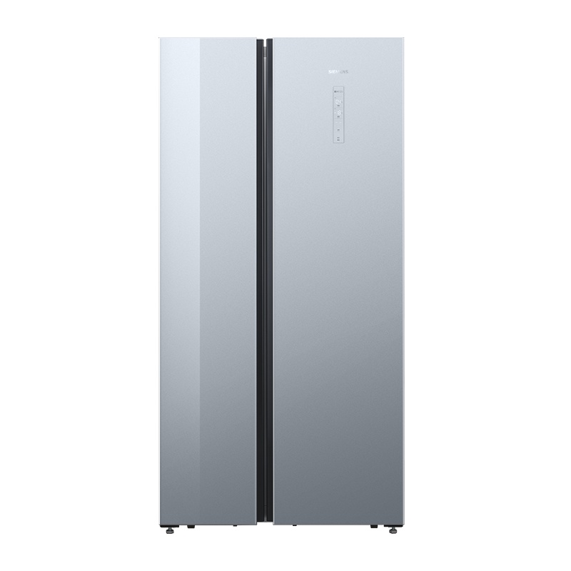 SIEMENS/西门子502升变频冰箱双开门 风冷无霜 纤薄易嵌款 玻璃面板 冰箱 KA50SE43TI