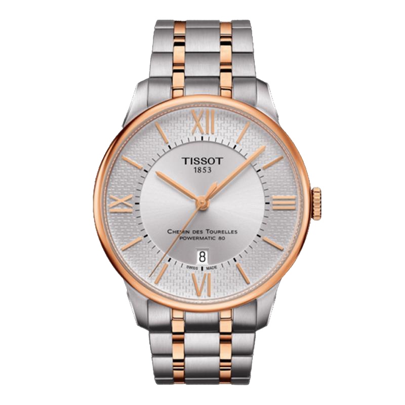 TISSOT 天梭杜鲁尔系列钢带男士自动机械表T099.407.22.038.01