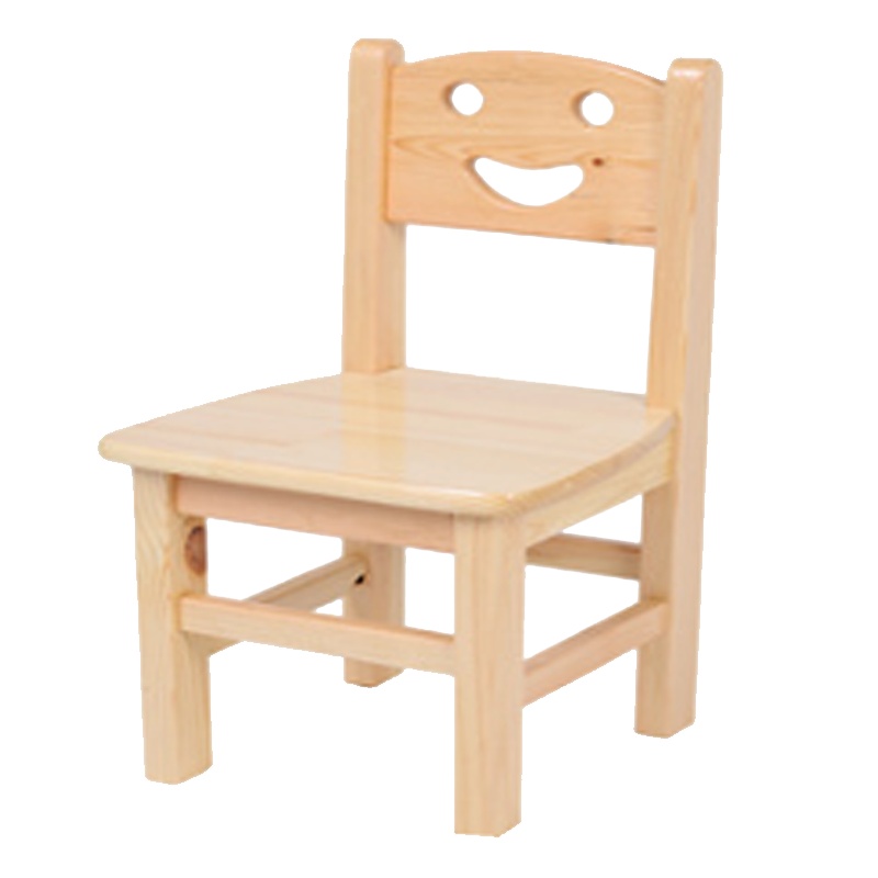 卡里鳄矮低靠背实木椅子KLE—YY21实木学习写字椅子