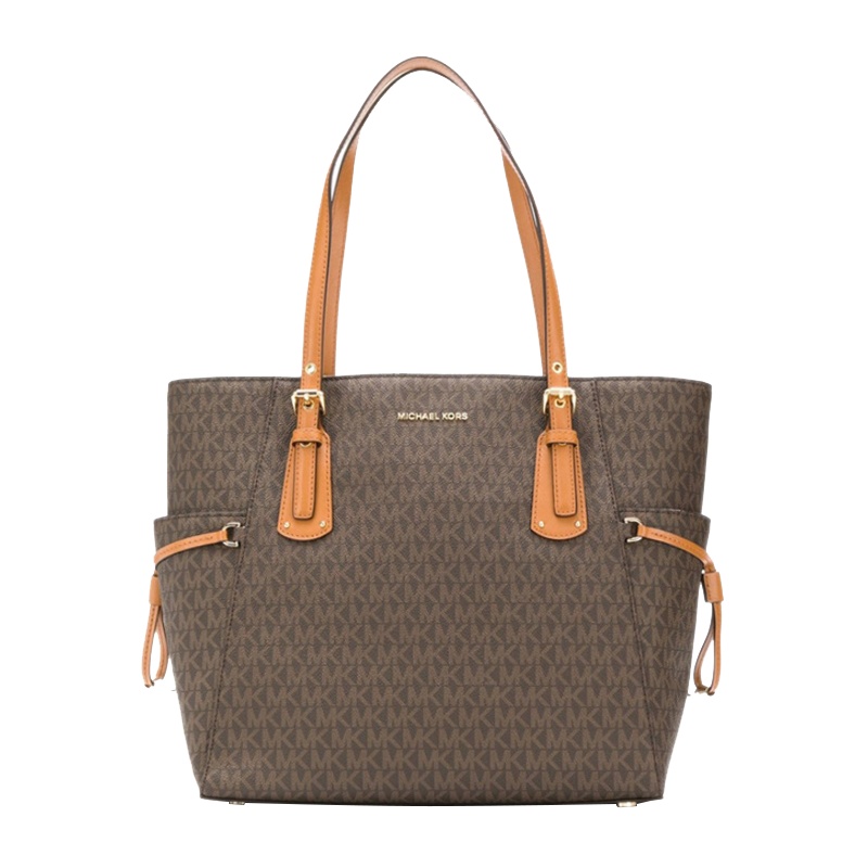 MICHAEL KORS VOYAGER 托特包 老花LOGO 织物 30T8GV6T4B