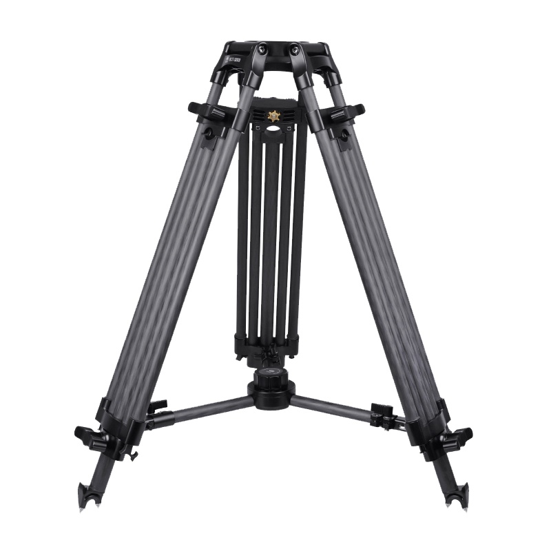 思锐(SIRUI)BCT-3203 碳纤维三脚架 广电摄影摄像机 稳定三角支架