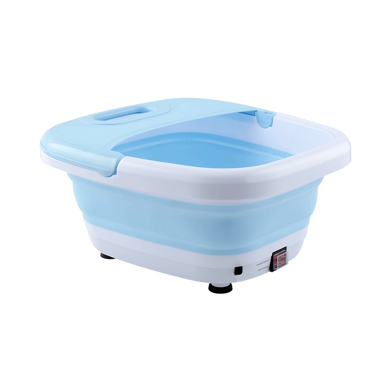 朗欣特折叠家用便捷式足浴盆足浴桶泡脚盆洗脚盆足浴器自动加热按摩器恒温