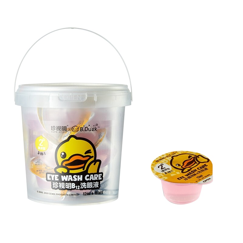 珍视明一次性洗眼液-冰爽型-桶装