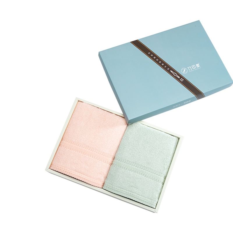 竹印象 毛巾两件套 zyx-03005 祥和四季大糖果毛巾套装 34cm*72cm/95g(单位:件)