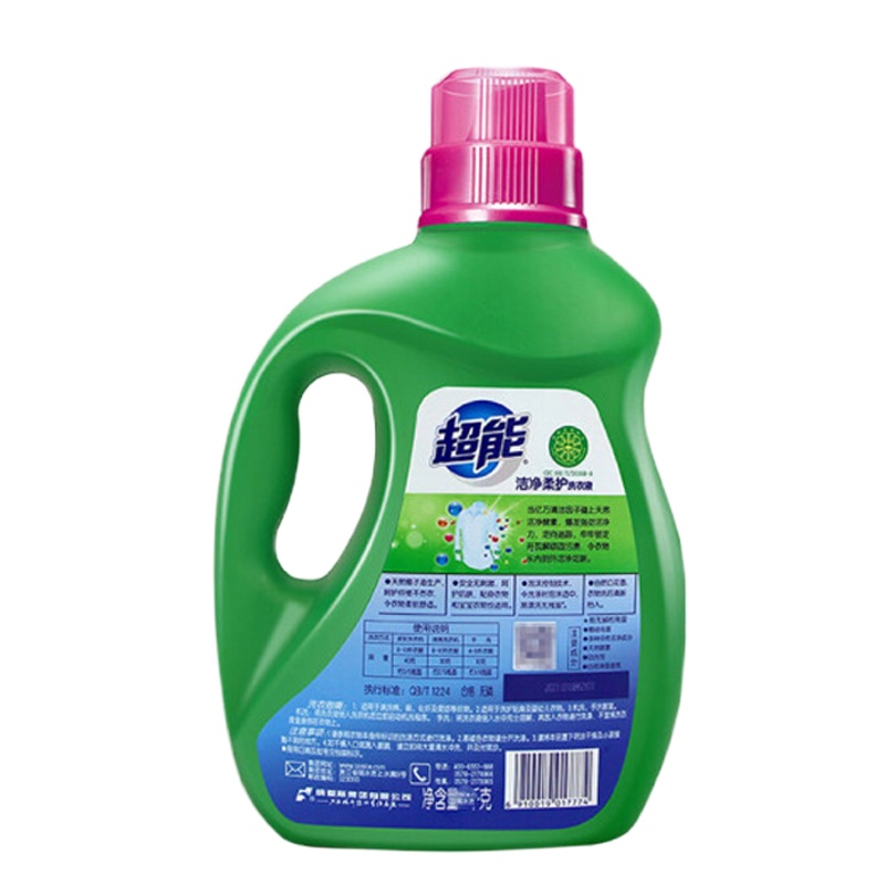 超能洁净柔护洗衣液 3kg