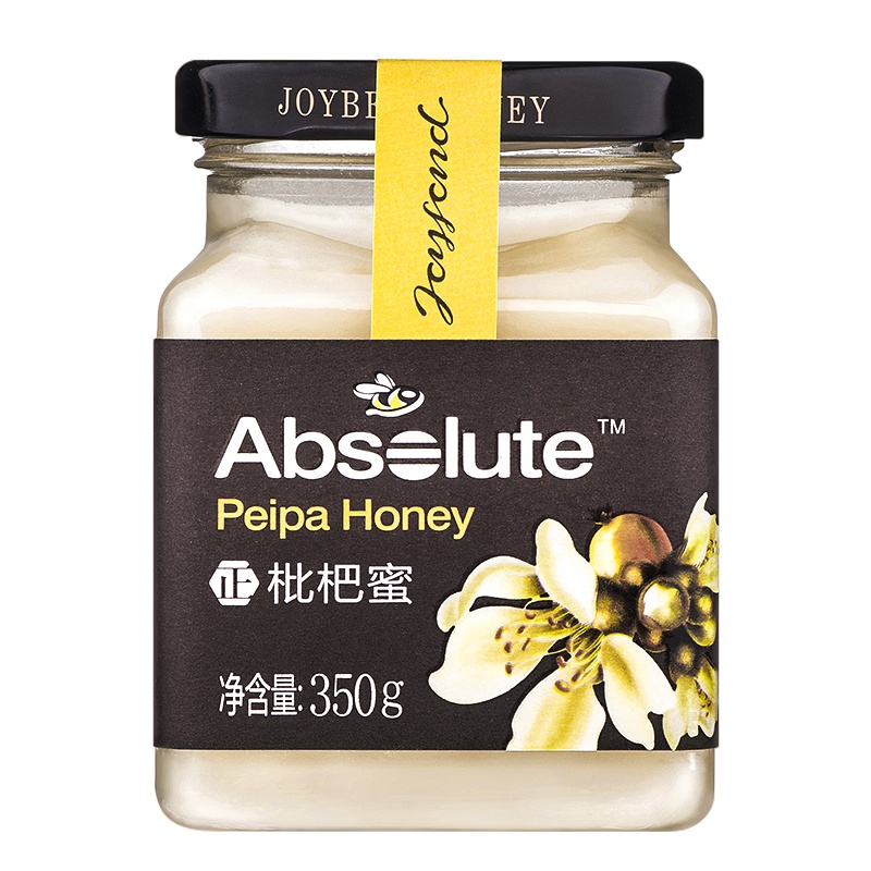 九蜂堂(Joyfond)枇杷蜜350g 结晶蜂蜜 纯净自然 滋补蜂蜜 自然成熟蜂蜜
