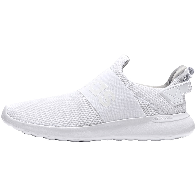 adidas阿迪达斯NEO男子休闲鞋透气懒人休闲运动鞋BC0941 BC0941亮白