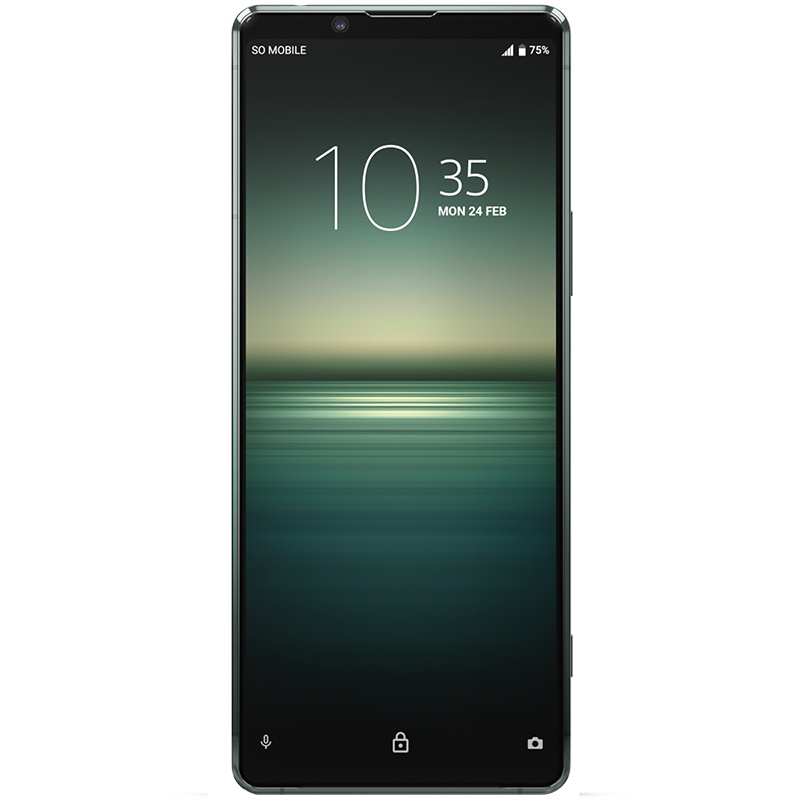 Sony/索尼 Xperia 1 Mark II 智能手机 骁龙865 12G+256G 4K高清 微单技术三摄拍照录影 双卡双待手机5G 青山绿