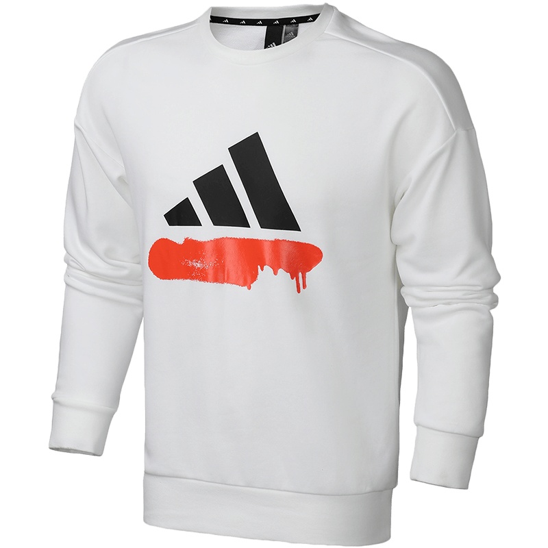 【自营】阿迪达斯男服卫衣圆领套头衫休闲运动服FM9406