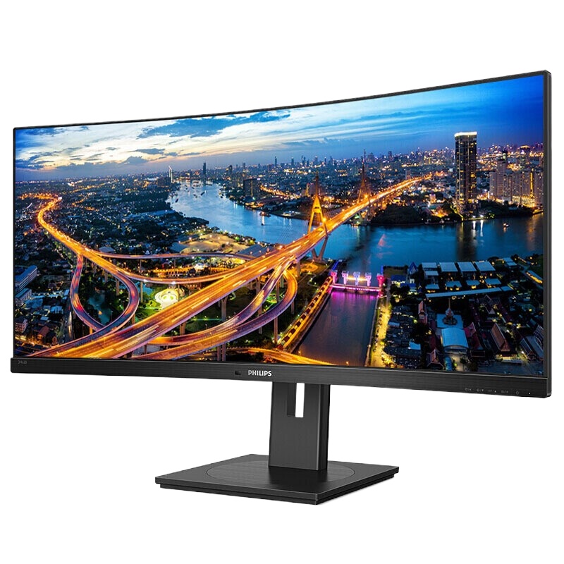飞利浦(Philips) 346B1C 34英寸 超宽屏1500R曲面显示器 单台装