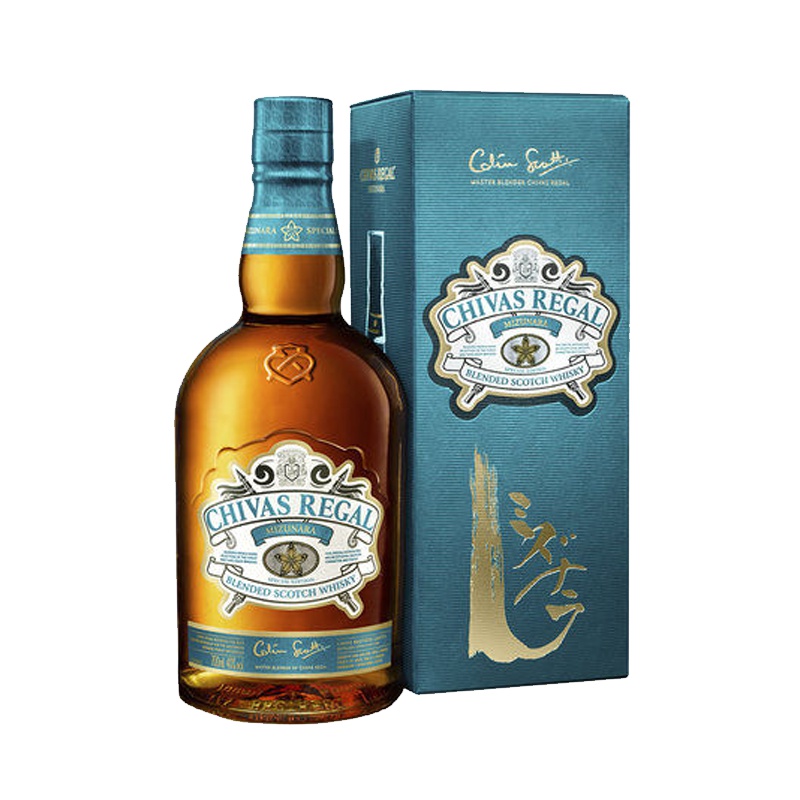 芝华士水楢限定版苏格兰威士忌700ml 洋酒