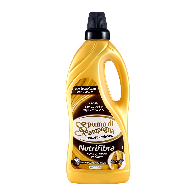 【两件9折】香慕诗意大利进口精护洗衣液1000ml×1瓶纤维柔顺（防起球）洗衣液手洗 机洗家用洗衣液