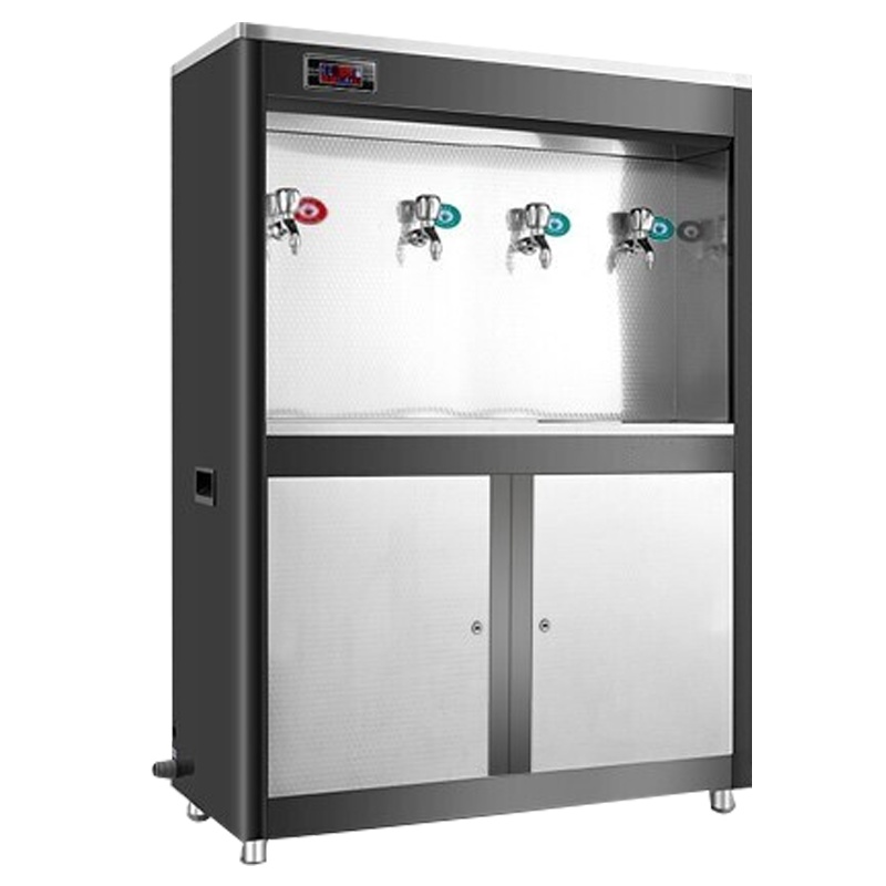 乐创(lecon)直饮机商用开水器学校公司工厂用饮水机医院饭堂用大型不锈钢直饮电热 柜式一开三温(380V/4.5KW)