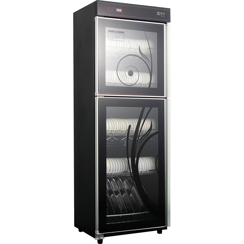 圣托（Shentop）触摸式消毒柜上下分层双门 立式家用消毒碗柜 臭氧红外线商用大容量酒店保洁柜 YTD380-C11