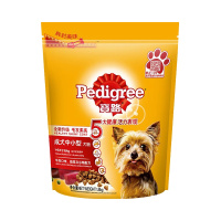 宝路狗粮官方成犬粮中小型犬牛肉味1.8kg通用型泰迪比熊博美柯基