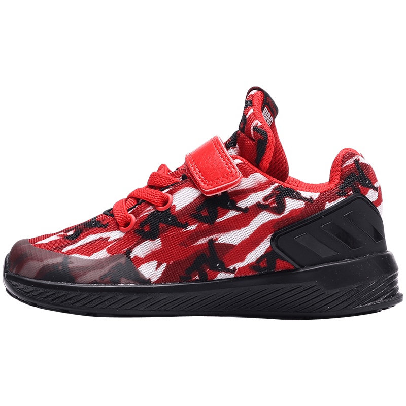 【自营】adidas童男婴童鞋蜘蛛侠魔术贴休闲运动鞋D97100