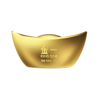 金一 AU9999元宝工艺50克金条金砖金块50g黄金金条足金999.9 投资收藏系列 支持回购 AA006