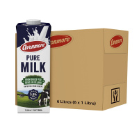 艾恩摩尔（AVONMORE）全脂纯牛奶1L*6盒整箱 爱尔兰进口