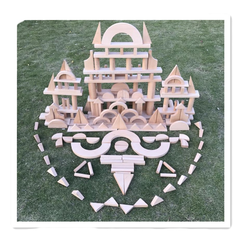 峰翼 TW 幼儿园木质积木玩具组合