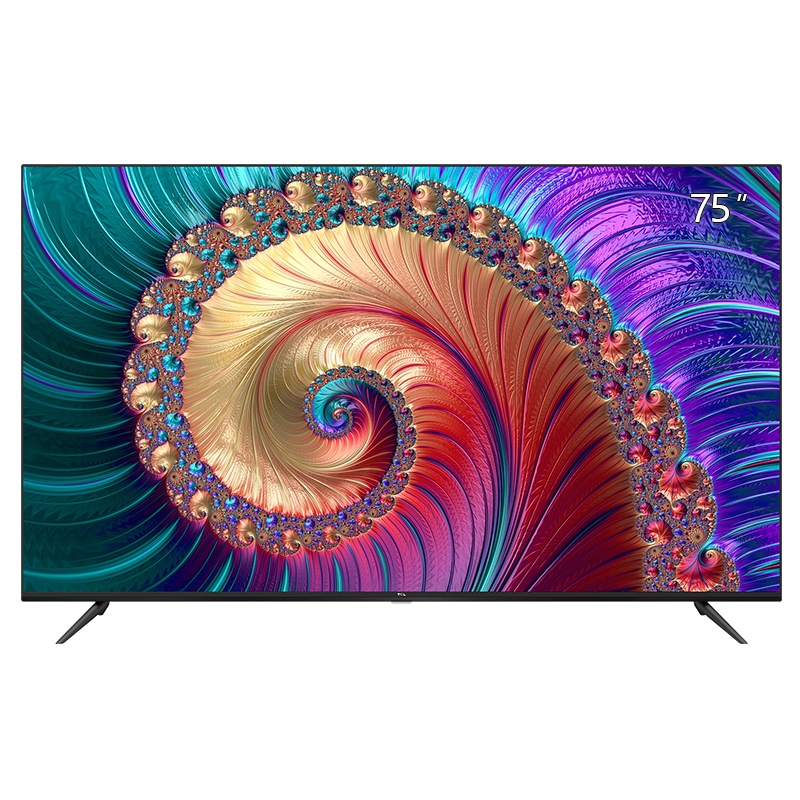 TCL 75L8 75英寸 4K超高清 HDR 智能 窄边框 平板 液晶 家用 电视机 75L8