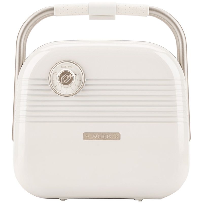 a4box适盒多功能三明治机 早餐机家用神器小型轻食烤面包华夫饼机 三明治盘+华夫饼盘