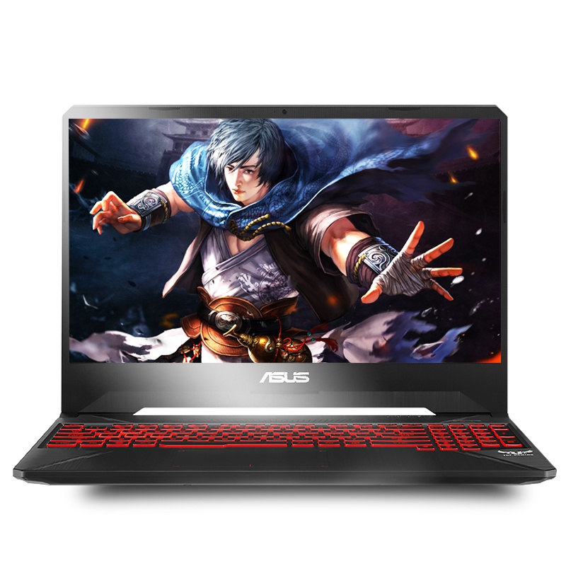华硕(ASUS)飞行堡垒6代FX86FE 电竞版 15.6英寸游戏本笔记本电脑(i7-8750H 8G 1TB+256GB PCI GTX1050Ti/4G独显 高色域)