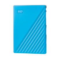 MyPassport随行版 移动硬盘 (WDBPKJ0040BBL) 自动加密4T 蓝色