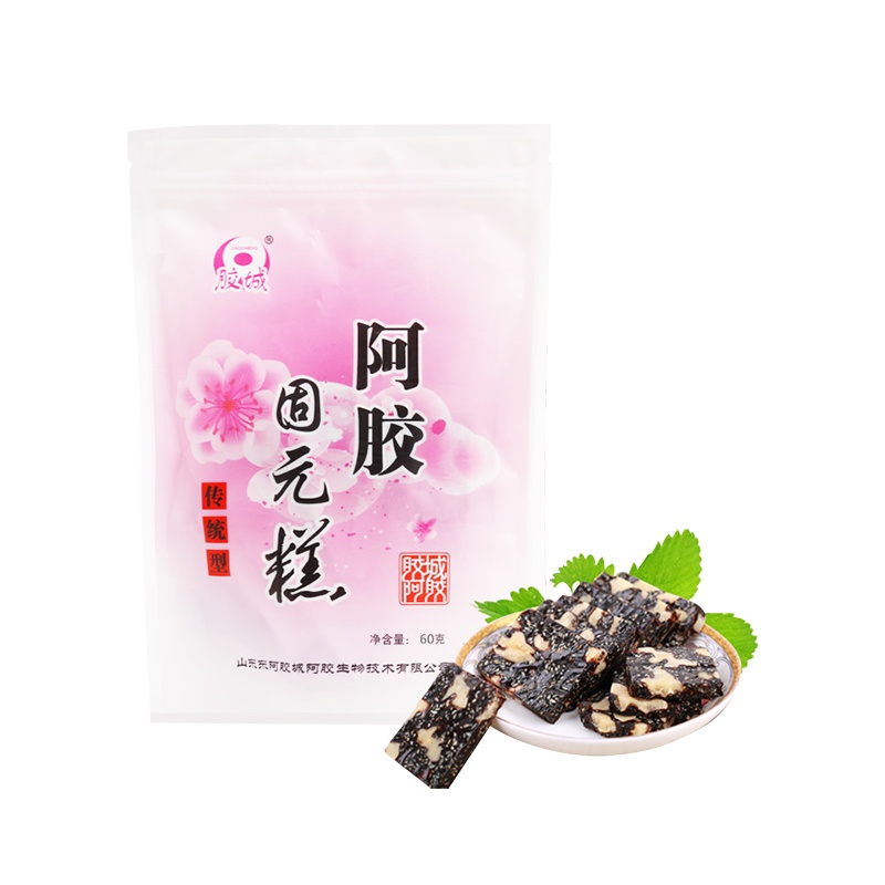JIAO CHENG阿胶糕 东阿胶城阿胶膏60g即食阿胶固元糕