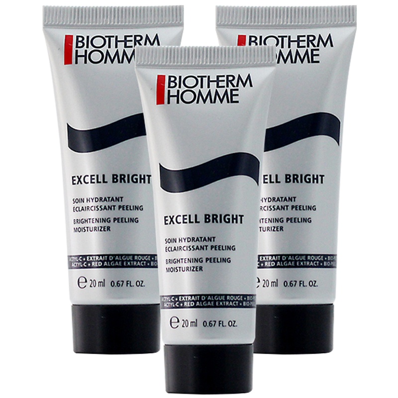 【国内专柜版中小样】碧欧泉(BIOTHERM)亮肤焕颜精华霜20ml*3