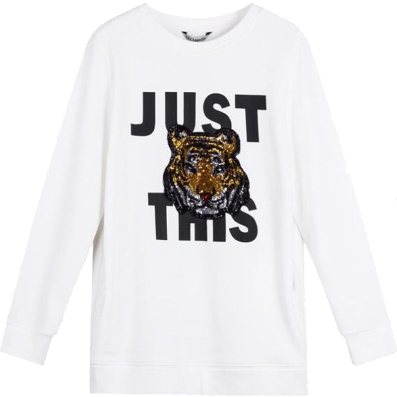 【热卖】帅气韩版潮宽松bf风卫衣女2019秋冬新款上衣圆领套头百搭外套10014582