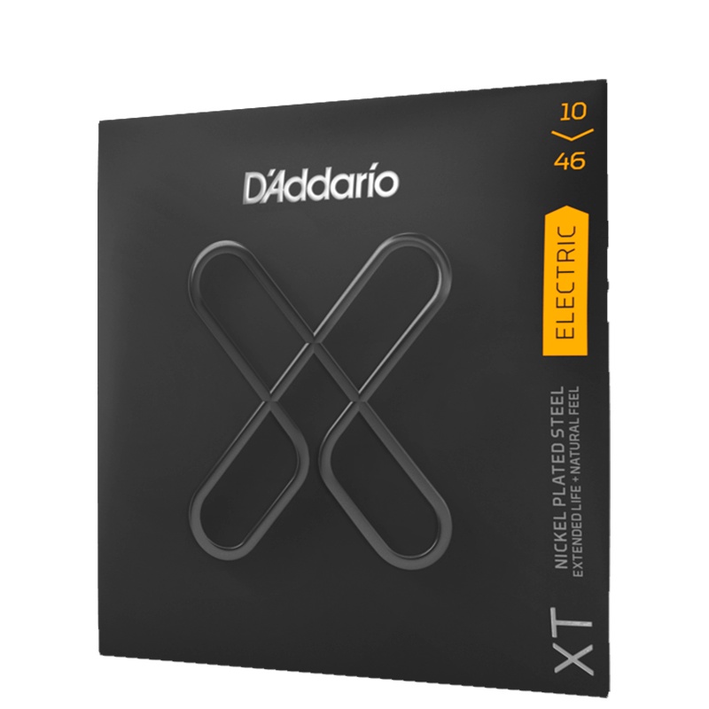 达达里奥(D'Addario)XTE1046 电吉他碳素钢弦 手感粗款电吉他琴弦010-046美产原装进口