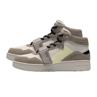 李宁 2019新品 男鞋休闲鞋AGCP095减震透气中帮鞋