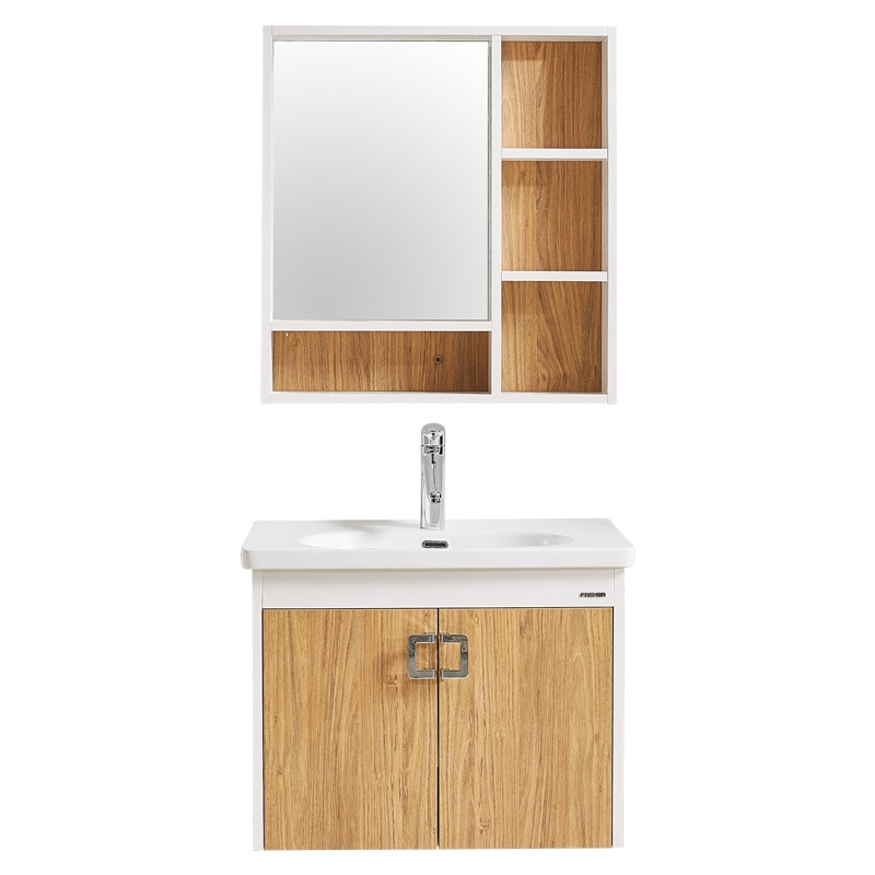 法恩莎浴室柜组合多层实木浴柜卫生间田园FPGD3615E-C