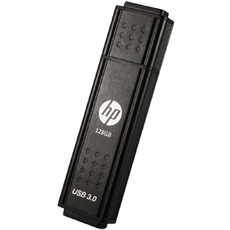 惠普(HP)128GB USB3.0 U盘 x705w 金属磨砂黑爵士 优盘