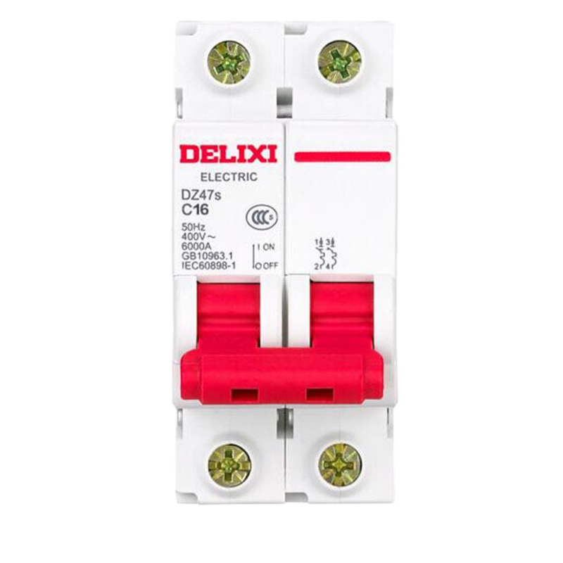 德力西 DZ47S 微型断路器空气开关 C型 2P 16A (单位：个）