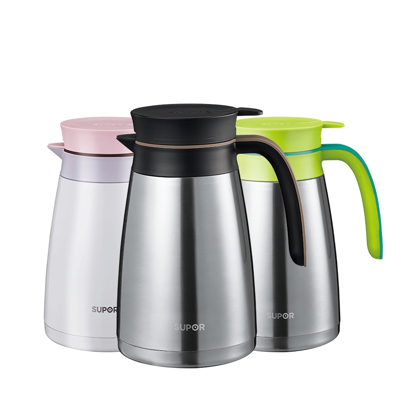 苏泊尔(SUPOR)保温壶KC16AF1系列家用热水瓶304不锈钢真空保温壶热水壶保温瓶苏泊尔保温壶水壶长效保温居家办公