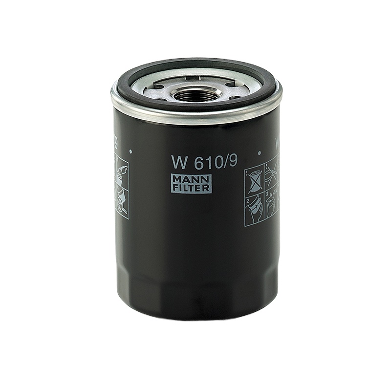 曼牌滤清器W610/9机油格滤芯适用凯美瑞RAV4埃尔法Elise