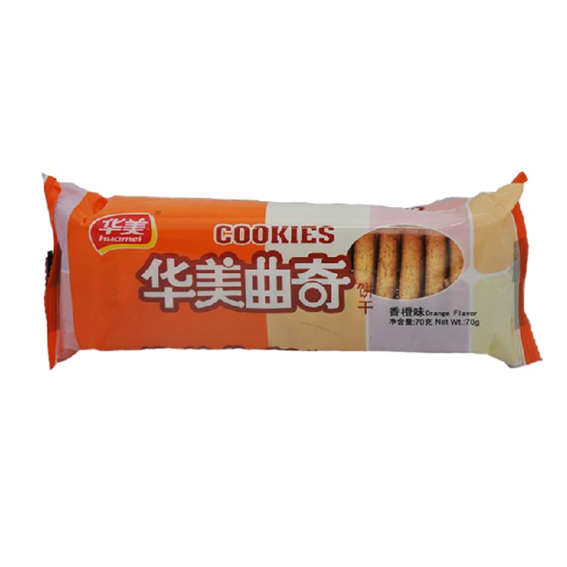 华美华美曲奇(香橙味)70G