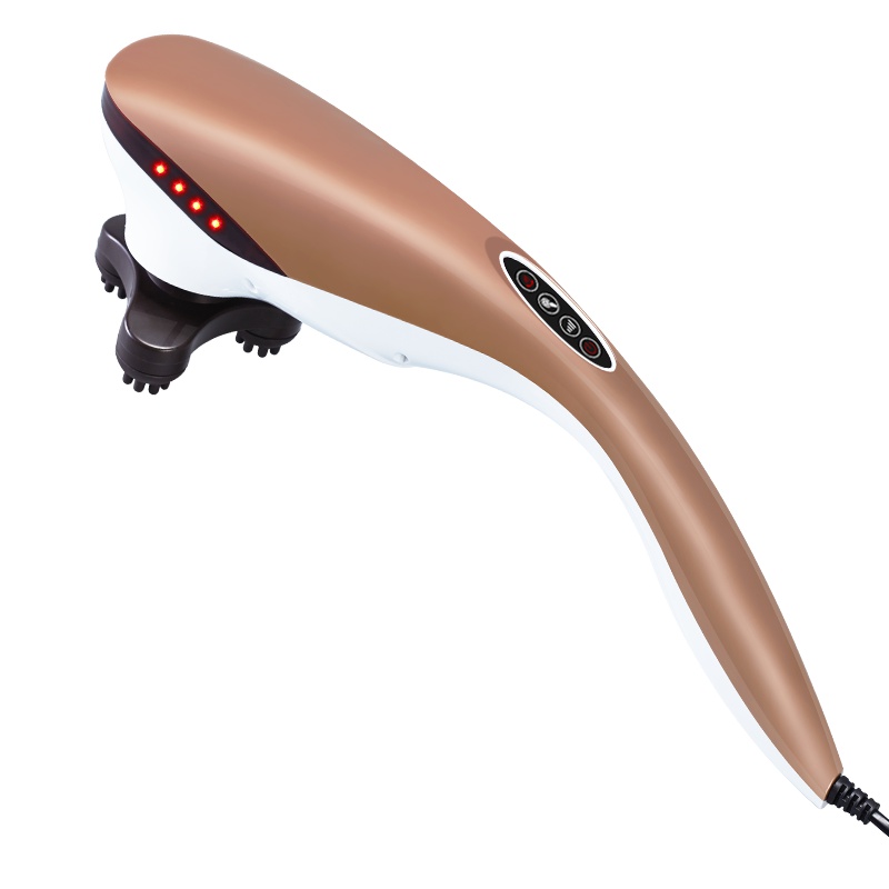 璐瑶海豚按摩器颈部腰部肩部手持式多功能全身振动捶打揉捏仪