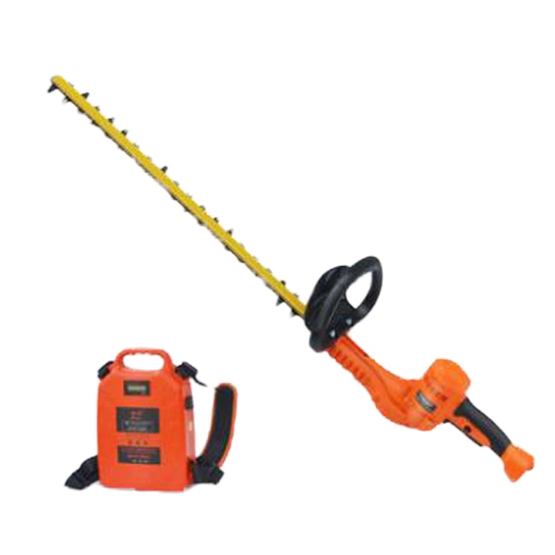 充电式锂电动绿篱修剪机园林绿化剪茶机茶叶灌木剪树球修枝机 24V单刃+20安背负锂电池