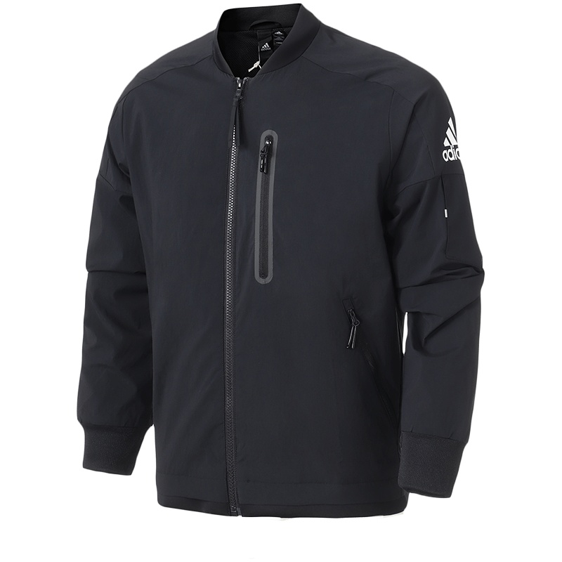 .adidas阿迪达斯男子夹克外套立领冬季休闲运动服DV3310